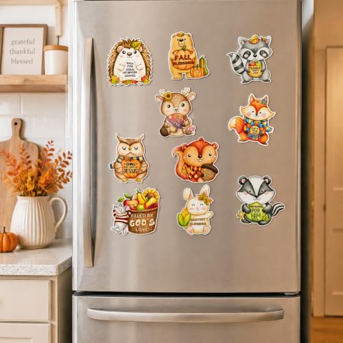 30 PC Fall Animals Color Your Own Magnets - image 2