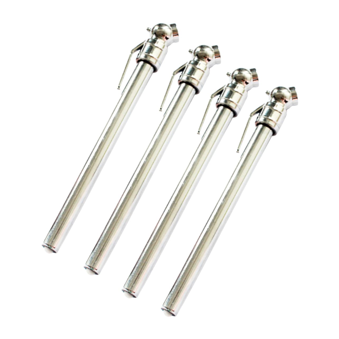 Cabilock 4pcs Car Tire Pressure Heavy Duty Alloy Tip Digital Gauge No Needed Precise Tire Pressure Test for Safe Driving