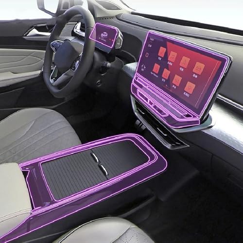 Intérieur de voiture propre film écran tactile TPU Volkswagen ID.6 CROZZ 2022