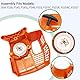 deawater Seilzugstarter für Stihl FC55 Edger FS55 FS38 FS45 FS55 FS55C FS55R FS55RC FS55T HL45 Heckenschere 4140-190-4009 41401904009