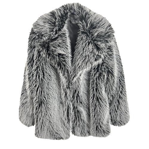 Manteau tendance en polaire pelucheuse pour femme DGKaxiyaHM