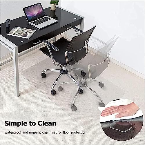 Tapis transparent lavable pour éviter les rayures de chaise sur sol dur - 8