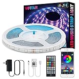 Led Strip Lights, 16.4ft Smart Light Strips with App Control RGB Led Lights for Bedroom Music Sync...