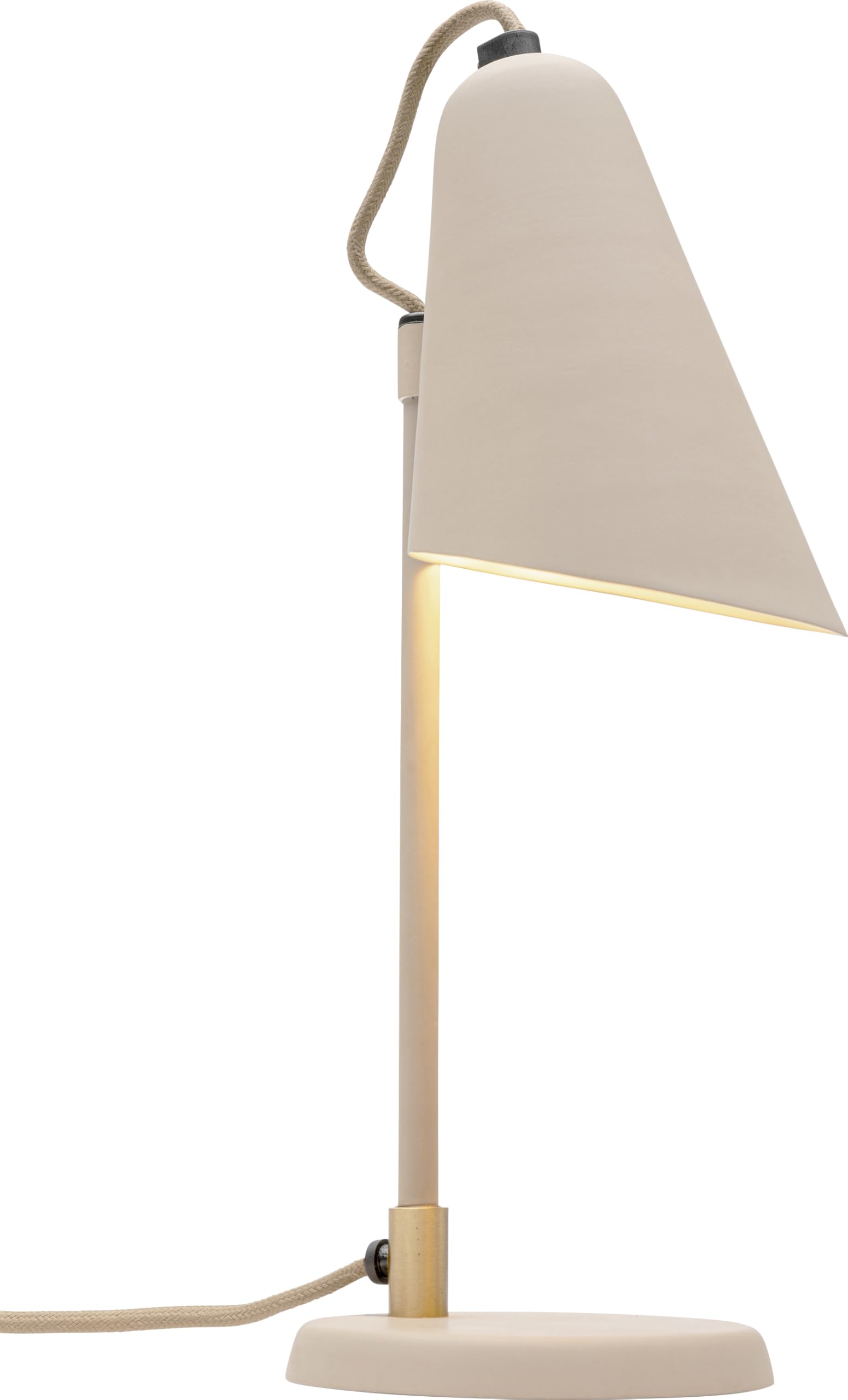 KARE Design Table Lamp Mira, Beige, Steel, Bedside Lamp, Elegant Lighting, Room Decor, Bedroom, Living Room, Bulb Not Included, 32 x 11 x 12 cm (H/W/D)