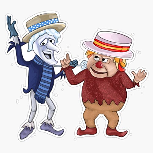 Vision Signs Snow miser and heat miser Sticker Bumper Sticker Vinyl Decal 5inch
