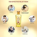 Navratna Gold Ayurvedic Hair Oil | with 24K Gold & 9 Ayurvedic Herbs | Lightweight, Non-Greasy & Fast-Absorbing | Relaxing Head Massage Oil | Deeply Nourishes Hair | 6.76 Fl Oz (200ml) - Image 4