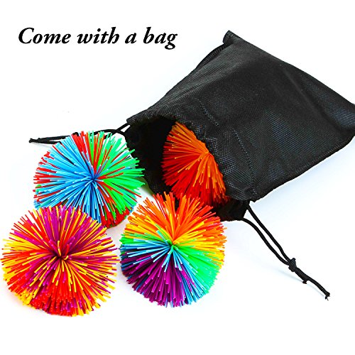 Aneco 6 Pezzi Monkey Stringy Balls Sensory