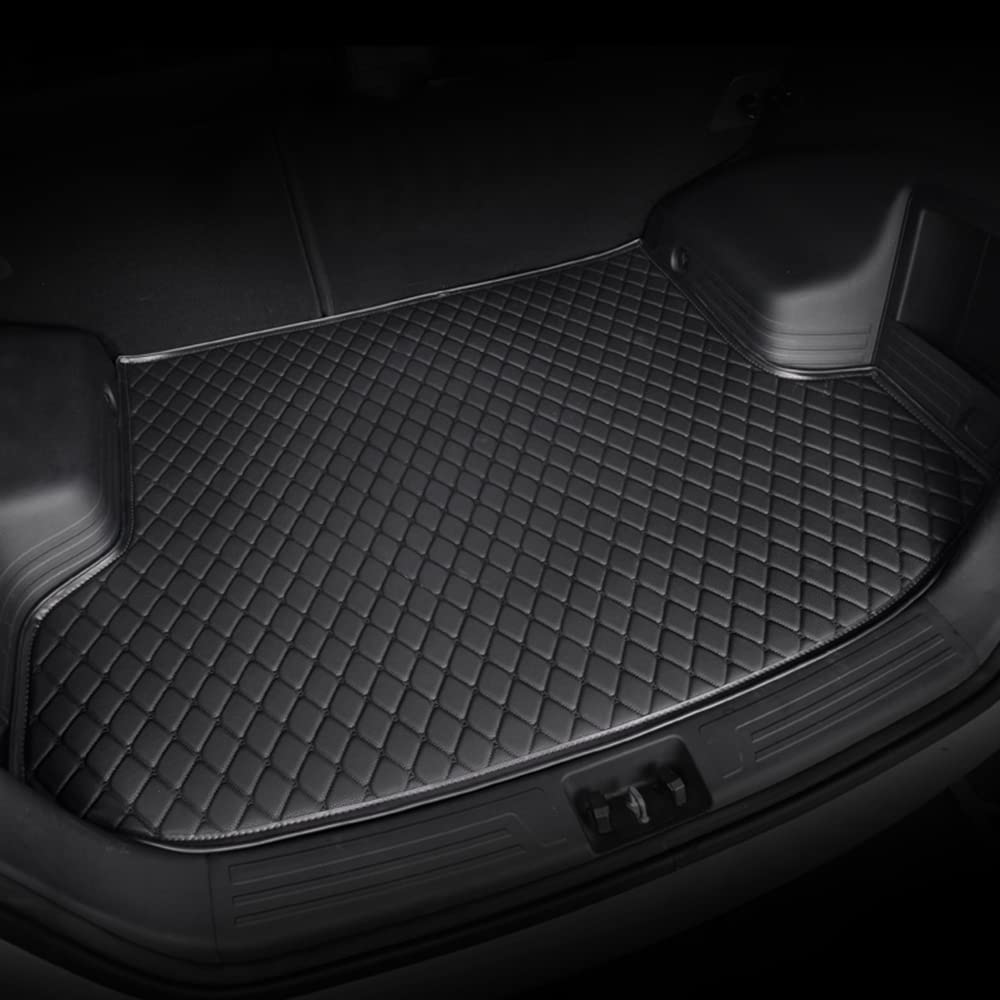 HARIN Auto Tappetini Bagagliaio per Mercedes-Benz C Class AMG 2019-2023, Impermeabili Antipolvere Baule Tappeto Protettivo Interni Accessori,A/Black