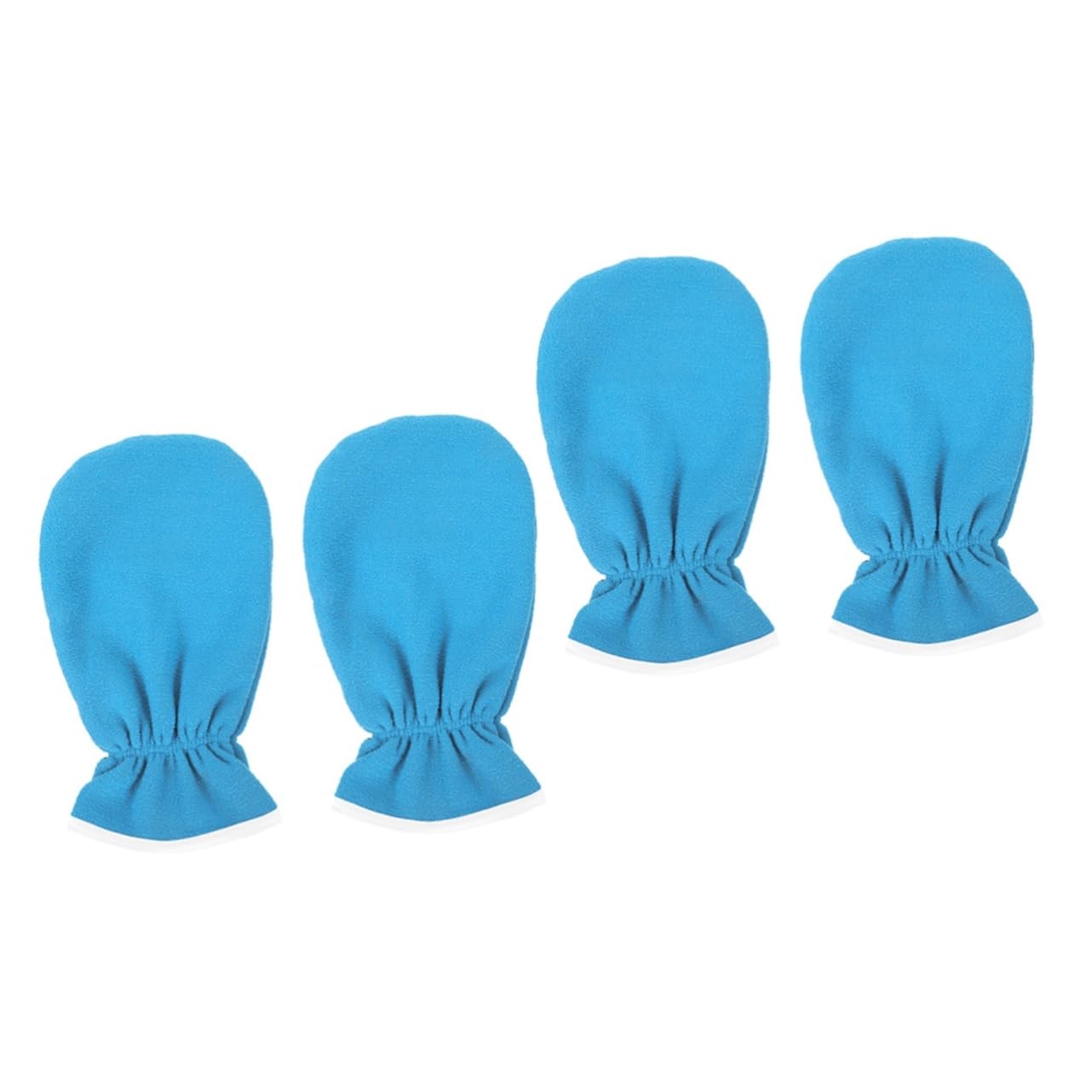 SOESFOUFU 2 Pairs Essential Oil Skin Care Gloves Spa Moisturizing Mitts Mittens for Hand Healing Exfoliating Moisturizing Gloves