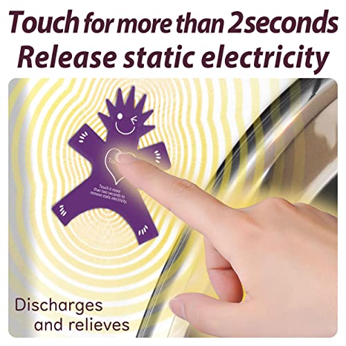 Image of Anti Static Sheets Static Guard Reduce Static Shock Sparknon-X Man (Purple)