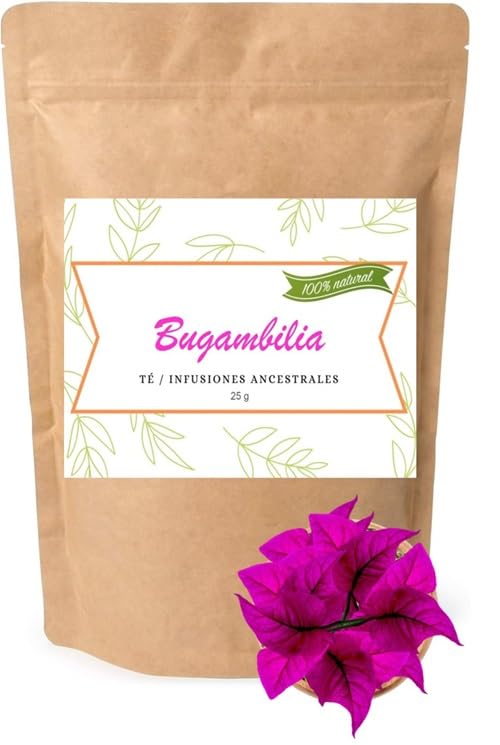 Accesorios Para Baño, Kitchen Xenatural- Bugambilia Petalos - Te - Infusion - Organica- Excelente Calidad