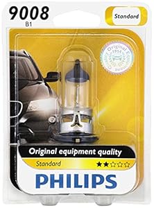 Philips 9008B1 9008 / H13 Standard Halogen Replacement Headlight Bulb, 1 Pack