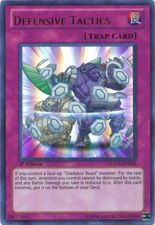 Amazon.com: Yu-Gi-Oh! - Defensive Tactics Ultra Rare
