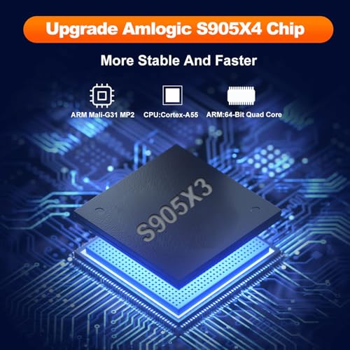 Kinhank Super Console X4 Plus Video Game Console Pre-Built-in 60000+Games,Retro Game Console Compatible with 65+ emulators,EmuELEC 4.6/Android 11.0/CoreE,4K UHD Display,S905x4,2 Controllers included - Image 6