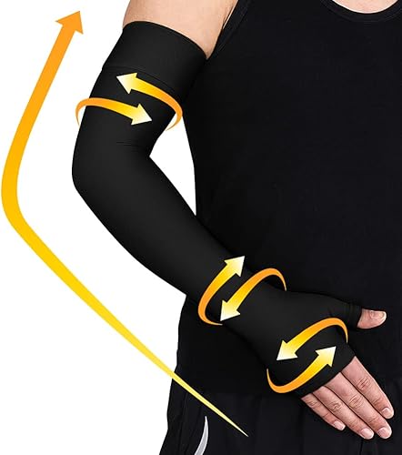 Vista 8 de beister Manga de compresión médica para el brazo para linfedema con guante para hombres y mujeres (individual), soporte completo de brazo de 20-30