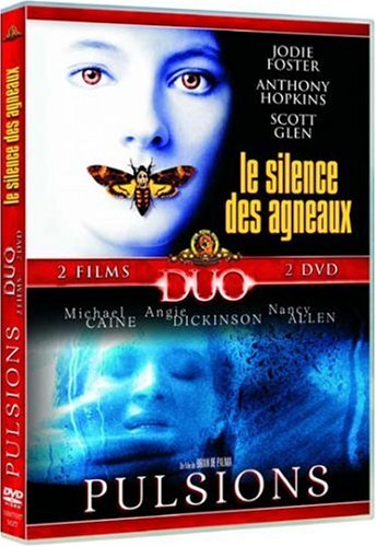Le Silence des agneaux + Pulsions DVD coleccionismo de películas clásicas de intriga criminal