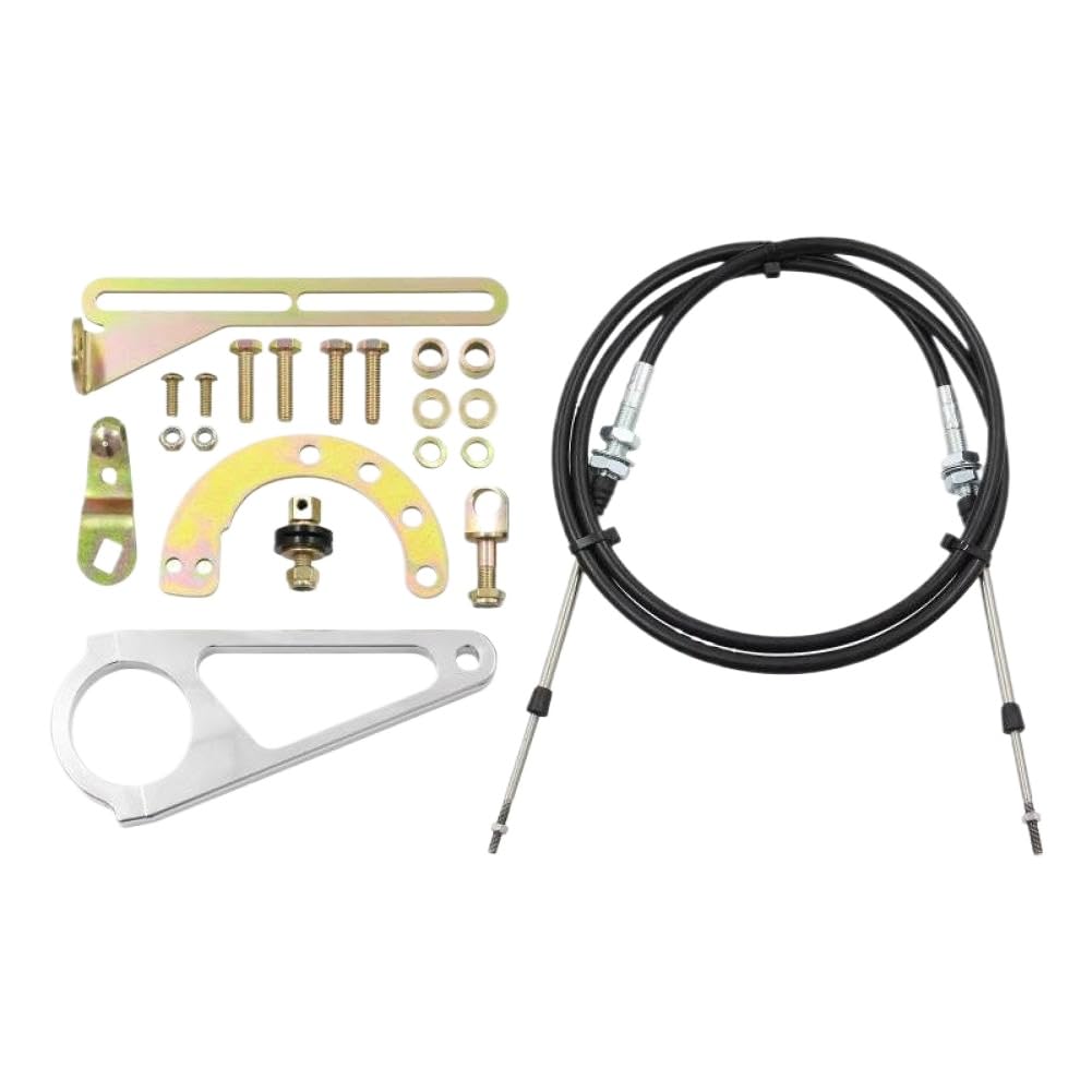 PFFbrgJSJ Column Shift Linkage Kit Compatible with TH350 TH400 700R4 TH200 2004R 4L80E 4L80