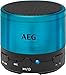 Produktbild AEG BSS 4826 Bluetooth-Soundsystem/USB/AUX-IN inkl. Freisprecheinrichtung, Akku, Aluminiumgehäuse blau