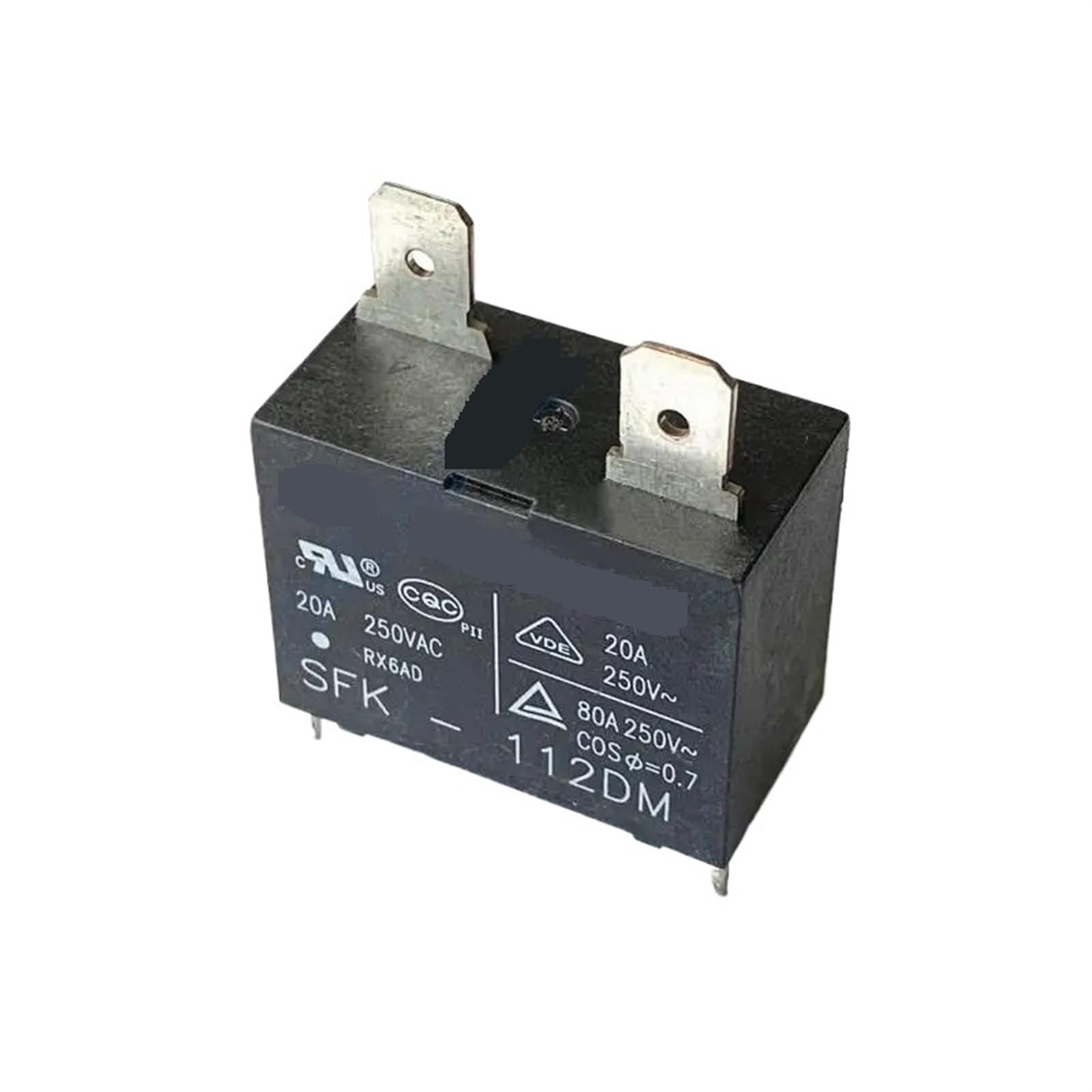 Relais SFK-112DM 12VDC 20A pour climatiseur et carte électronique