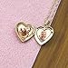 PicturesOnGold.com 14K Yellow Gold Always in My Heart Engraved Heart Locket Necklace (3/4 x 3/4 inch). Customizable with Engraving and Photo.