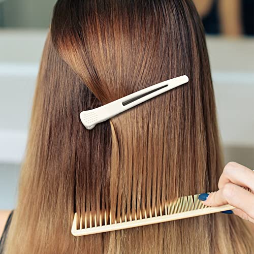 Paparela Hair Clips 12 Pack Black And White Hair Clips For Styling Sectioning No Crease Non-Slip Hair Clips For Women Men Hair Roller Clips For Hairdresser Professional Salon Hair Clips #TOP3