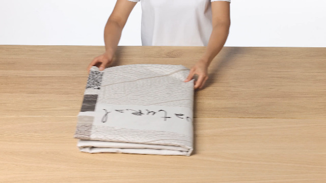 Set 3 Pezzi Biancheria Letto Douceur D'Intérieur - Cotone Stampato 42 Fili, Copripiumino 260x240cm + 2 Federe 63x63cm - Foto 7