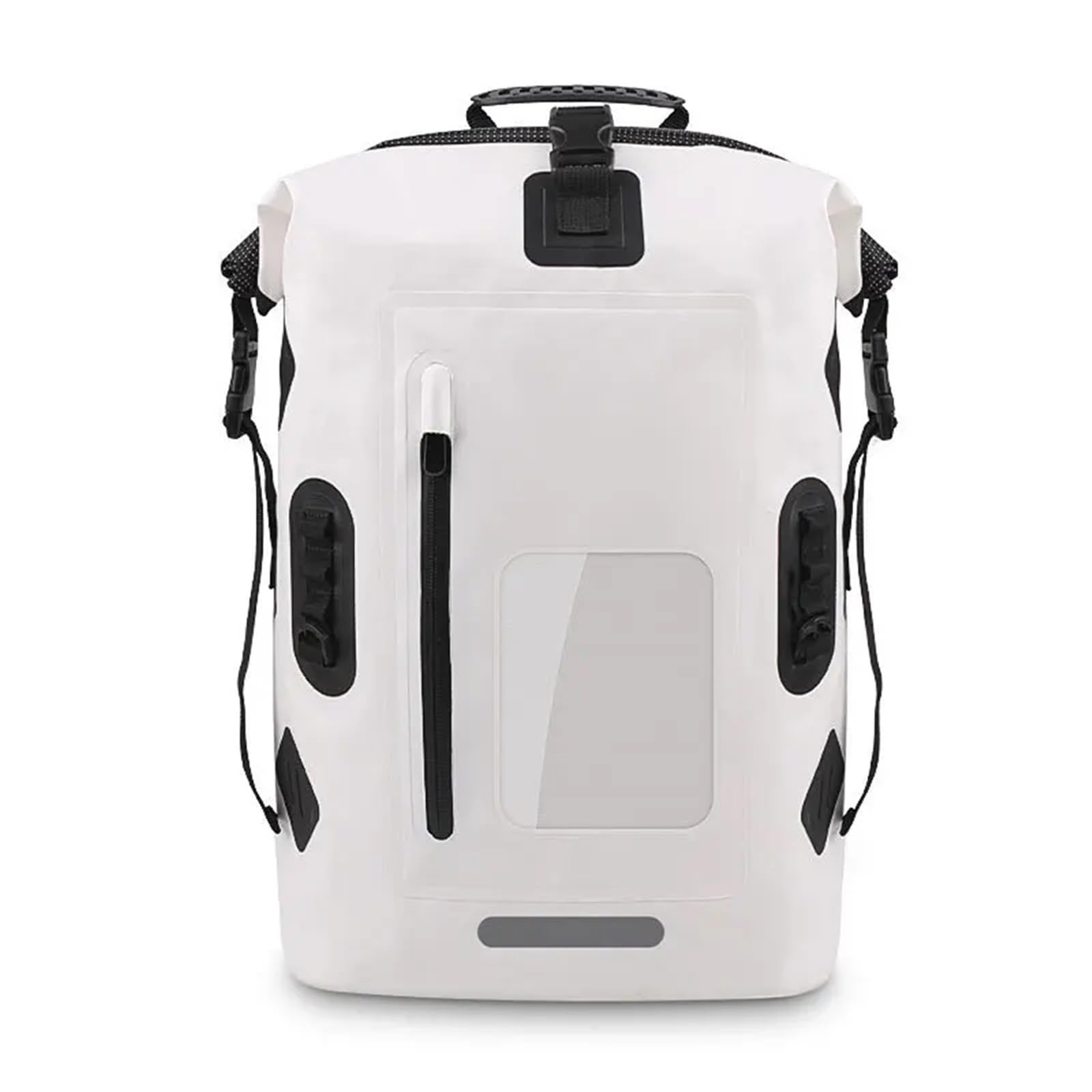 Zaino da pesca impermeabile 30 litri, for nuoto, trekking, fiume, esca, secchio, attrezzatura for immersioni, rafting, kayak Per Paddleboarding, Nuoto, Kayak(White)