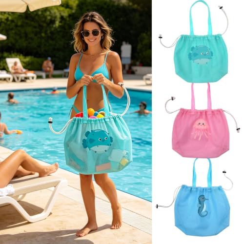 Bolsa de transporte de campamento de verano anti-arena para niños 6