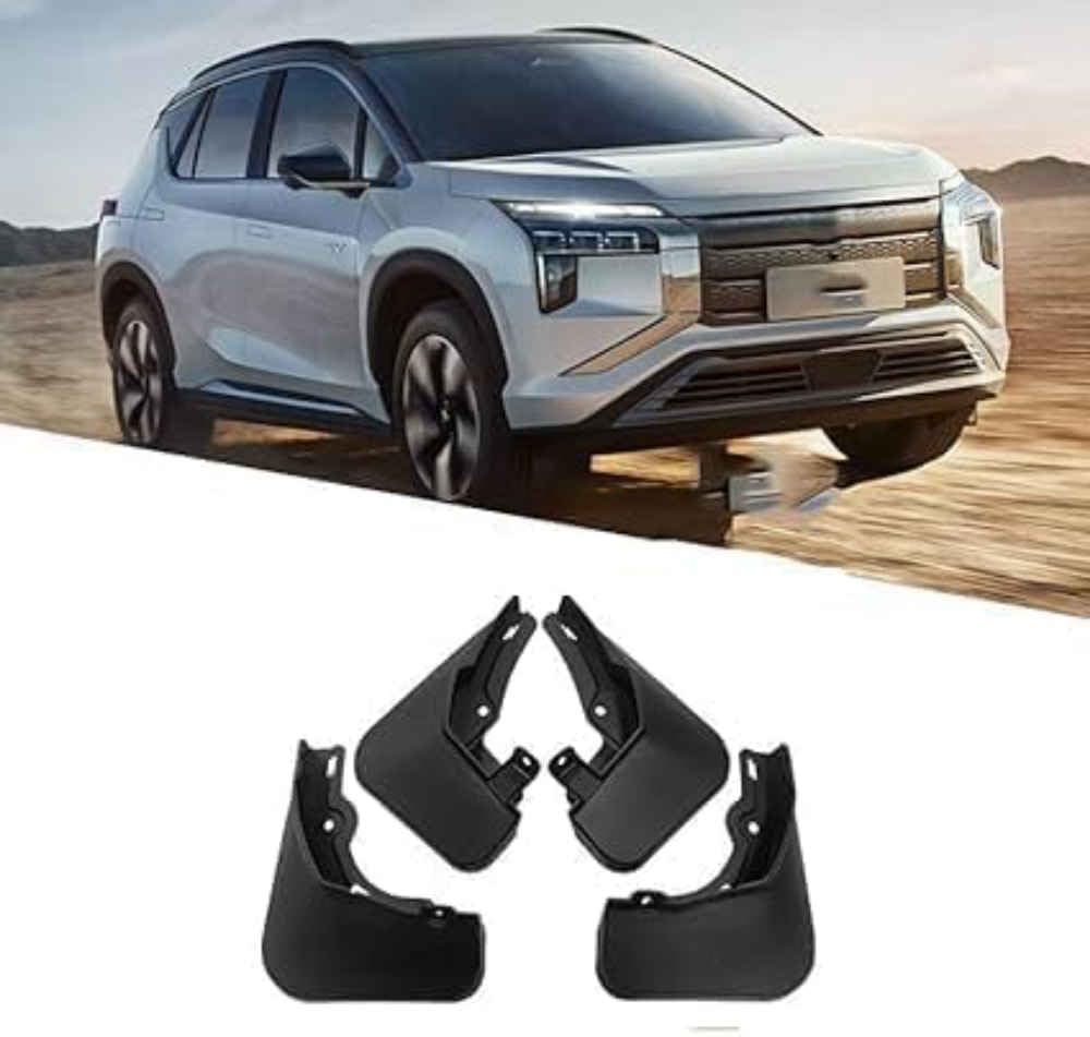 Bavettes de voiture Mitsubishi AIRTREK 2022 garde-boue pour routes et chemins