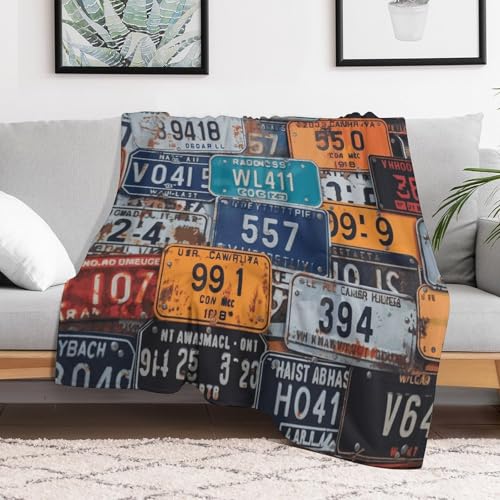 Couverture en micro polaire confortable toutes saisons pour lit et sofa