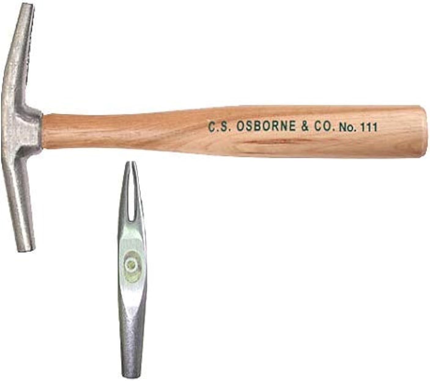 C.S. Osborne Light Weight Upholstery Hammer #111 Magnetic Split Head