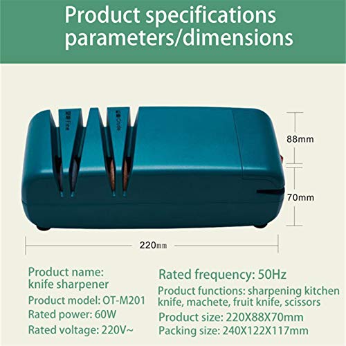 220V Elektrische Messerschärfer Multifunktionsautomatische Messerschleifer Haushalt Fast Spitzer Küchenmesser Grindstone… – Bild 7