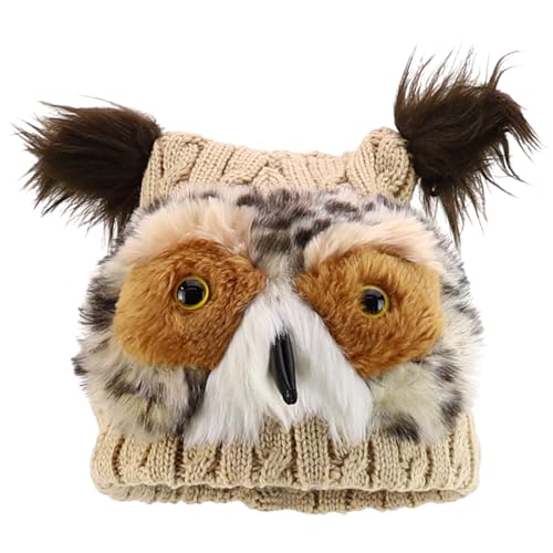 Trendy Apparel Shop Youth Size Kid's Cute Animal Design Cable Knit Beanie Hat2