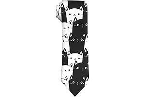 The Purrfect Accessory: Our 61" Long Cat Necktie
