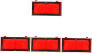 VICASKY 4 Pares De Lupa De Soldagem Máscara Transparente Máscara Facial Transparente Capa De Soldagem Lente Capacete De Soldagem Lente De Aumento Proteção Ocular Capacete De Soldagem Lupa