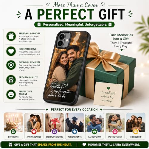 Image of Personalized Mobile Cover | Fits All Mobile Models | Upload Any Photo, Name or Design | Premium Custom Phone Case | HD Quality Printing | Glossy Finish | Camera Protection