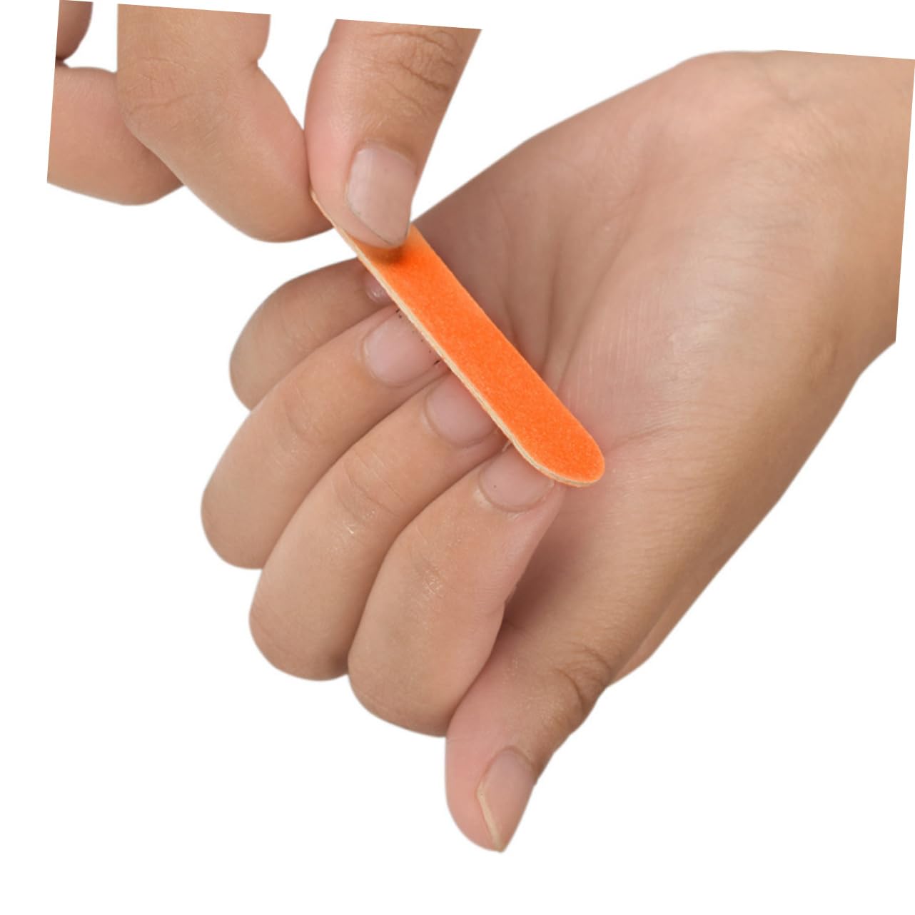 SHERCHPRY 100pcs Wooden Nail Files Double Sided Nail Buffing Tool for Manicure and Comfortable Ends for Art for Salons and Home DIY