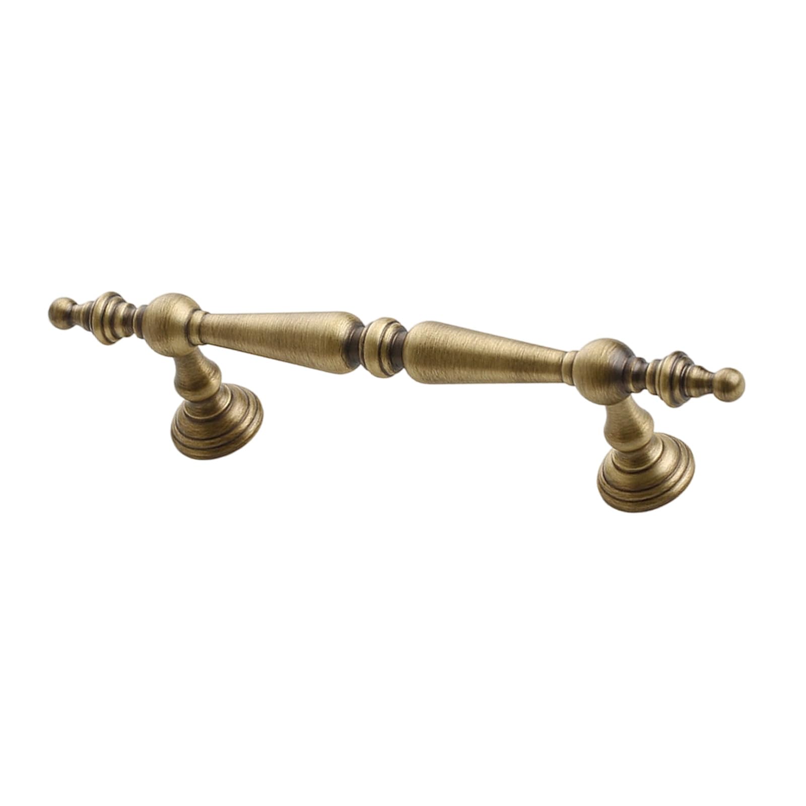 Minglea Multicolor French Type Brass Handles Strong Hardware Ergonomic Cabinets Handles For Drawers Cupboards Cabinets Door French Type Drawer Pulls