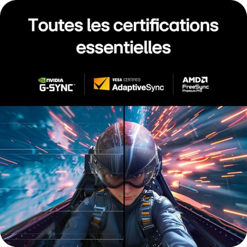 LG Ultragear™ 45GX950A-B Ecran PC Gaming 45" - Dalle OLED résolution 5K2K WUHD (5120 x 2160), 0,03ms 165Hz, DisplayHDR™400 True Black, DCI-P3 98.5% (CIE1976), FreeSync Premium Pro, G-Sync Compatible