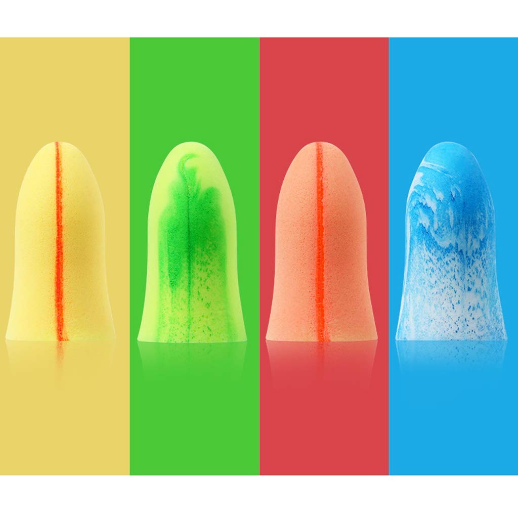 Ochrona słuchu Dźwiękoszczelne uszuczem i anty-hałas profesjonalny sen i sen dedykowany akademika Super redukcja i hałaśliwa Zmniejszenie hałasu (Color : D, Size : M-25 pairs)