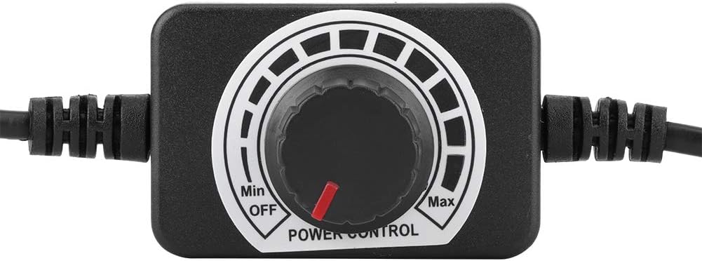 Adjustable 5-24V DC Motor Speed Controller with PWM Technology, Stepless Speed Control for Drill, Fan, and Lighting – Compatible with 5-24V DC Applications