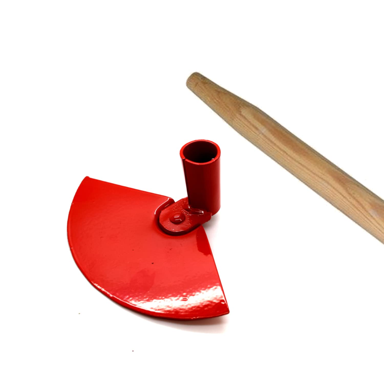 Hoe Cultivator Soil Digging Dutch Hand Fork Gardening and Landscaping Tool Solid Steel (Type 2, with 115 cm Long Handle)