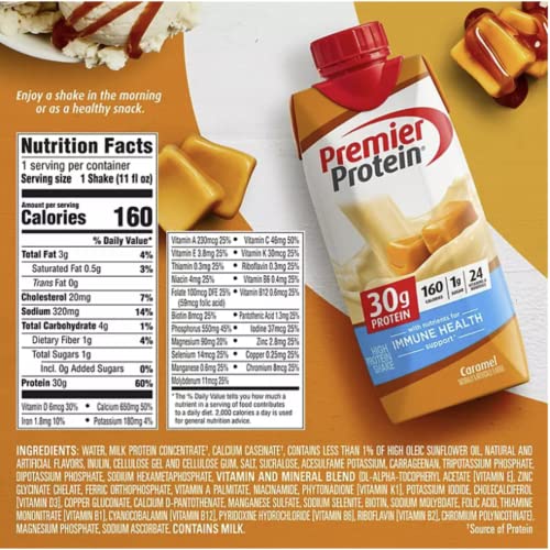 Protein Shake, High Protein Shake Assorted Variety Pack Sampler - 11 Fl Oz (6 Flavor - Pack Of 12) #TOP4