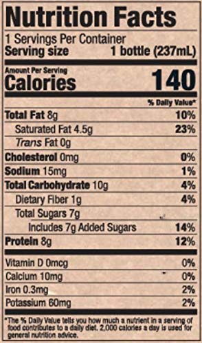siggi’s® Plant-Based Probiotic Coconut Drink, Vanilla, 8 oz. – Single Serving Dairy Free Snack