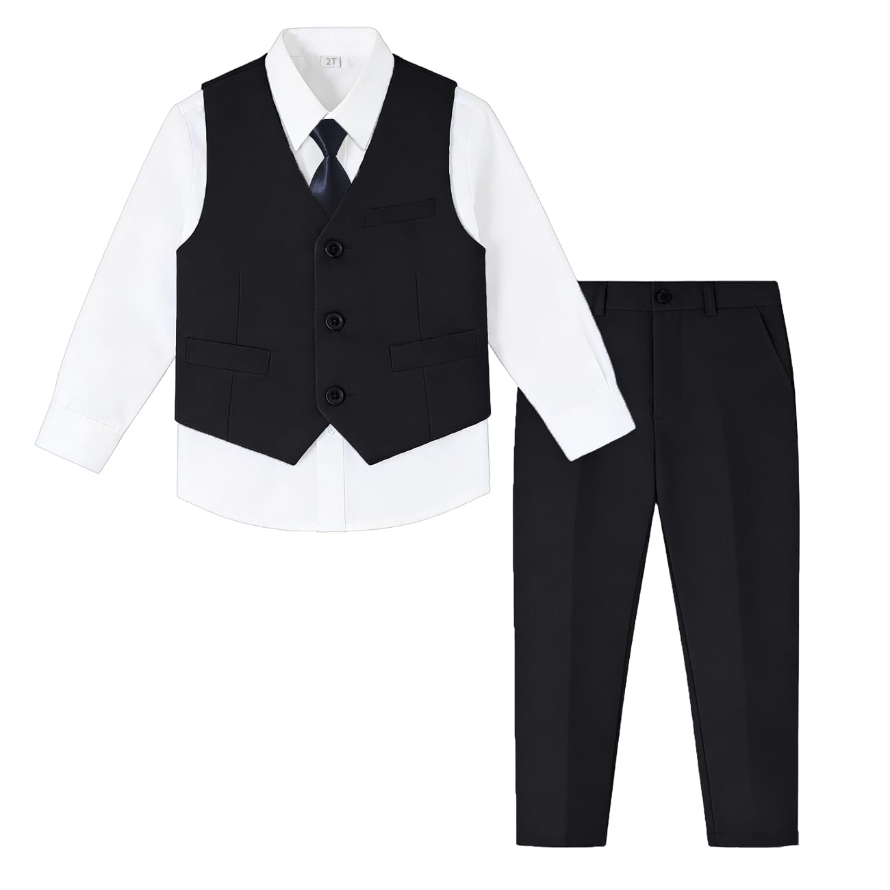 Baby Boy Formal Suit for Toddler Infant Tuxedo Dress Suits