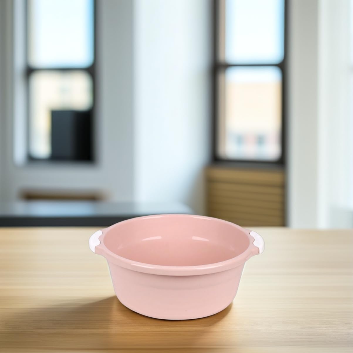 CLISPEED 2 Pezzi Bacino in Plastica Rosa per Lavare i Piedi e Viso, Multifunzione senza Odore, Materiale Pp Resistente per Bagno e Cucina