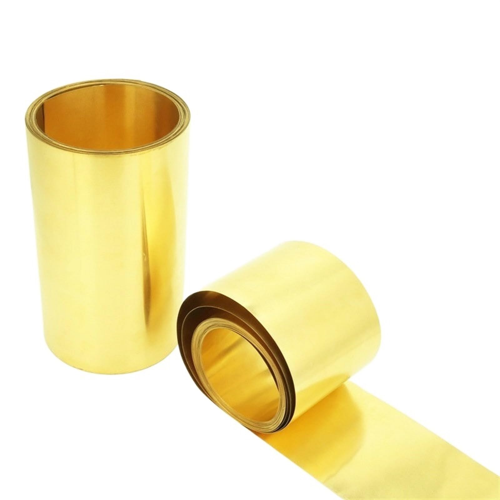 Blacha z mosiądzu, Żółty mosiężny arkusz folii w rolce o grubości 0,1-1 mm i szerokości 10-300 mm 1 metr(Width 200MM,1mm)