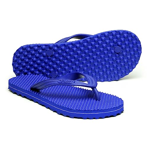 Image of YUKI Men and Women Slipper Accupressure Flip Flops Hawai Chappal for Home Daily Use