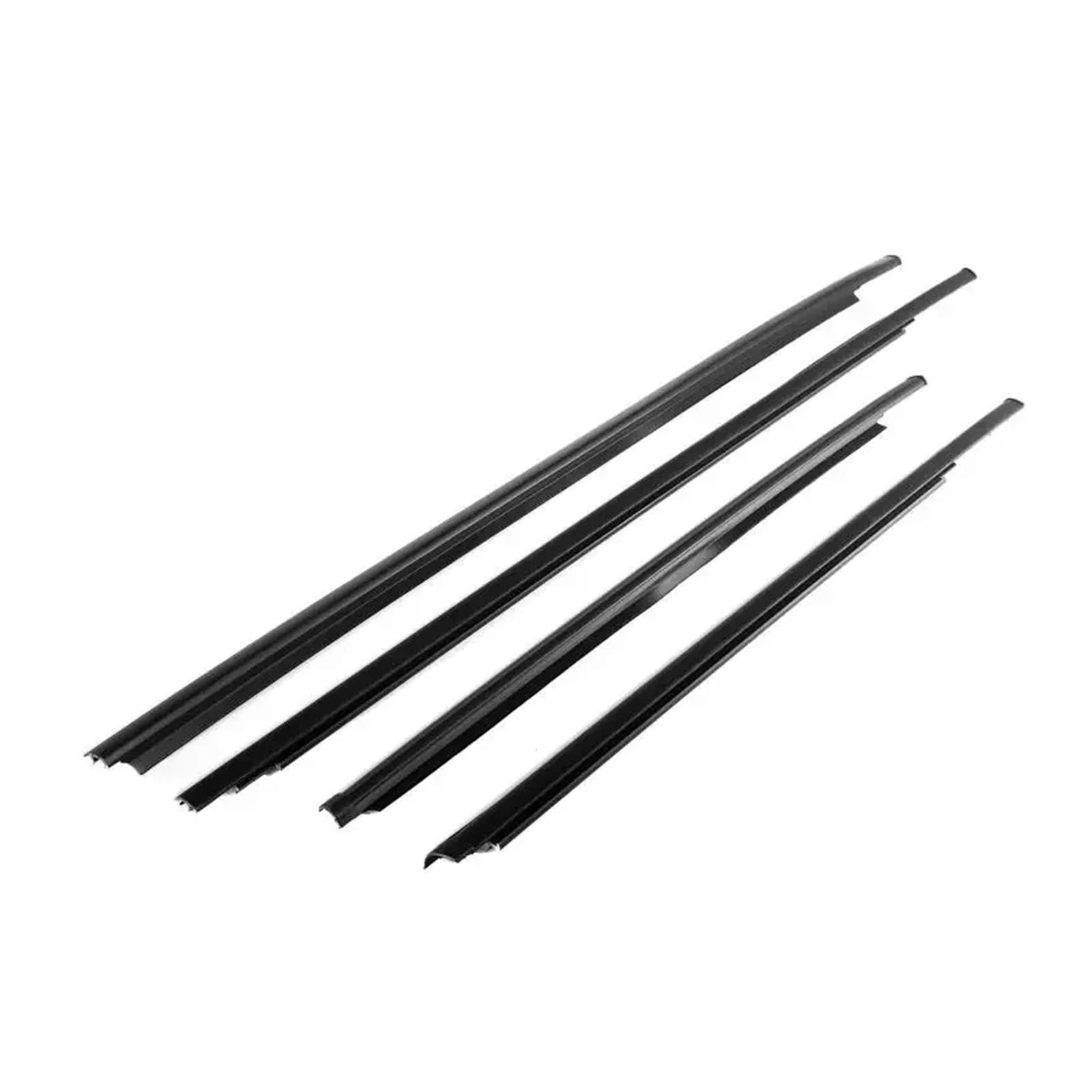 Uussup One Color Rubber Seal Weather Stripping Car Door Glass Window Weatherstrip Trim Rubber Moulding Seal Belt For Toyota For Yaris Sedan 2007-2015 2016 Accessories