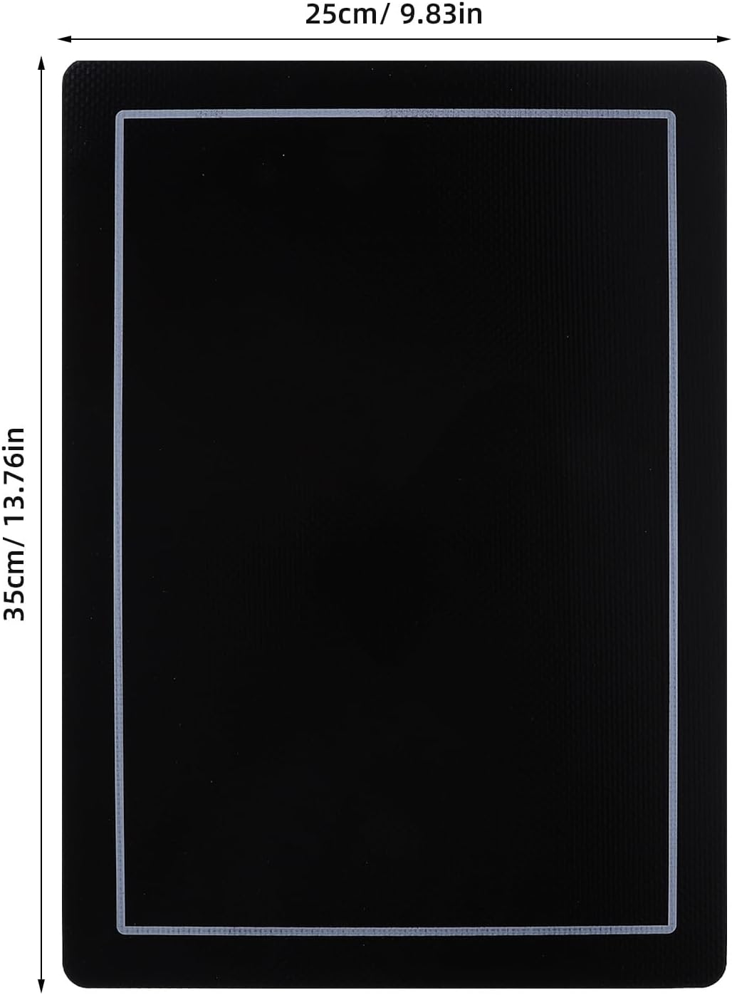 Silicone Induction Cooktop Protect Mat - 13.8x9.8'' Induction Cooktop Protective Cover - Non-Slip Pads to Prevent Pots and Pans from Sliding